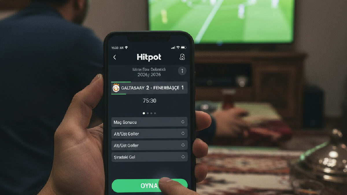 Hitpot futbol bahisleri mobil deneyimi ile her an yanınızda.
